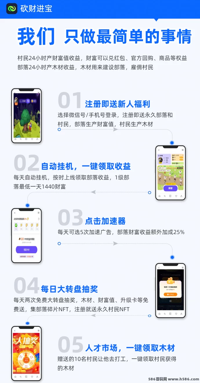 《砍材进宝》公测开启，超级财富兑现，没上车的赶快行动！(3)