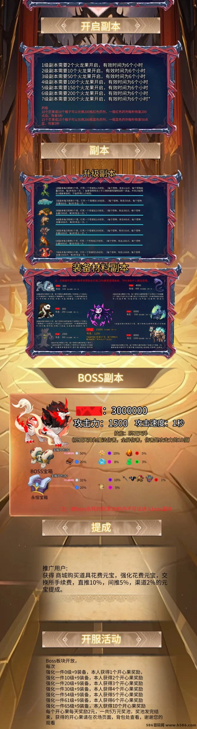 矿工大亨BOSS副本上线，立即获得一套初始0级装备，快速开启冒险！(3)