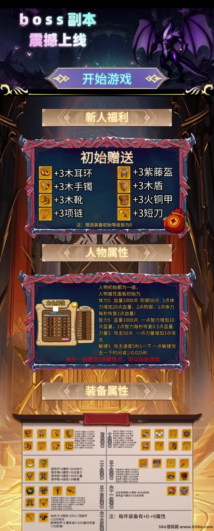 矿工大亨BOSS副本上线，立即获得一套初始0级装备，快速开启冒险！(1)