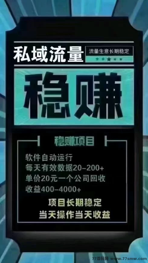 AI全自动推流系统上线！一个粉20圆包回收，轻松搞米！(3)