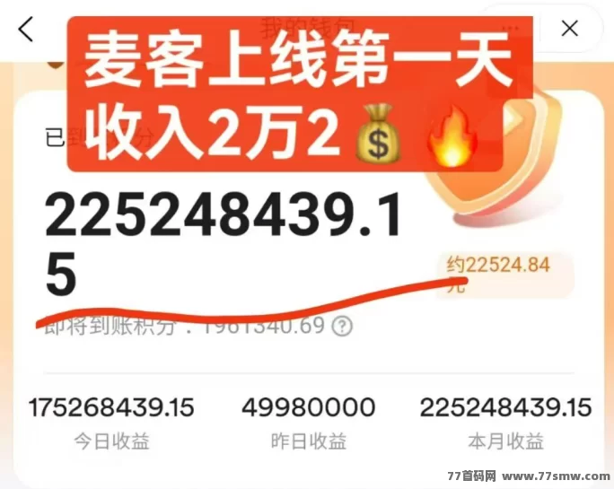 麦客3.0上线,多重玩法引爆副业热潮,轻松打造长期稳定收入通道(3) 麦客3.0上线,多重玩法引爆副业热潮,轻松打造长期稳定收入通道(3)